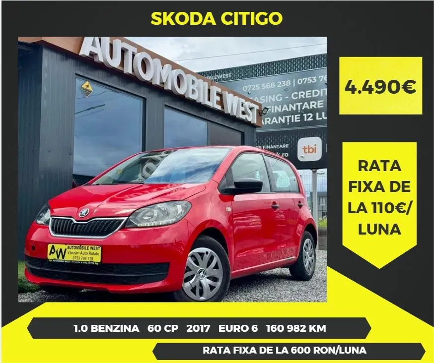 Fotografie: 2017 Skoda Citigo