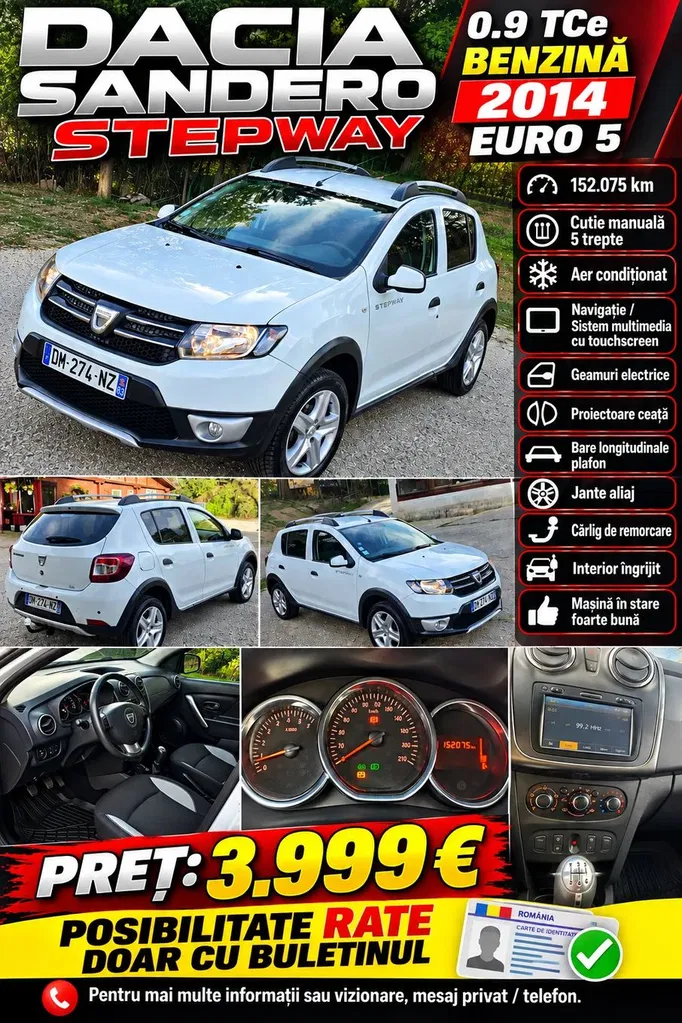 Fotografie: 2016 Dacia Sandero