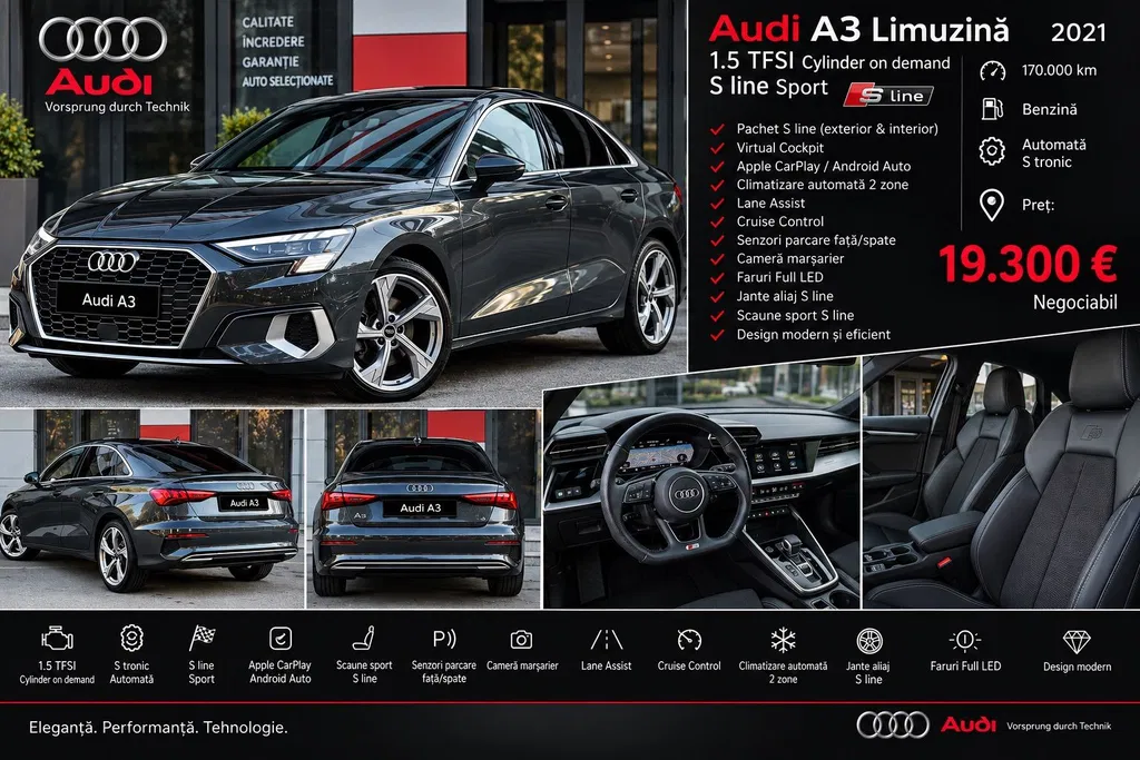 Fotografie: 2021 Audi A3 Limuzina